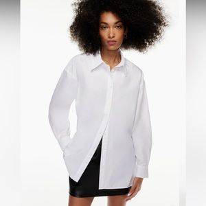 Aritzia Babaton Essential Oversized Shirt